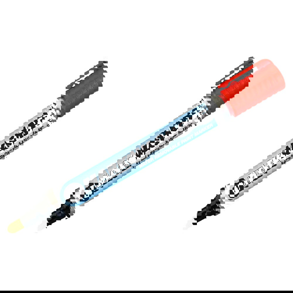 Markers & Paintsticks; Marker Type: Liquid Paint Marker ; Tip Shape: Bullet; Chisel ; Ink Type: Alcohol Base; Xylene-Free ; For Use On: Metal; Glass; Plastic; Tools ; UNSPSC Code: 27112300